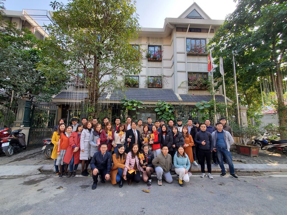 Công ty cổ phần thiết bị và hóa chất Thăng Long tổ chức lễ “Khai xuân” và Lễ chùa tại Chùa Thầy (Quốc Oai, Hà Nội) đầu năm Canh Tý 2020