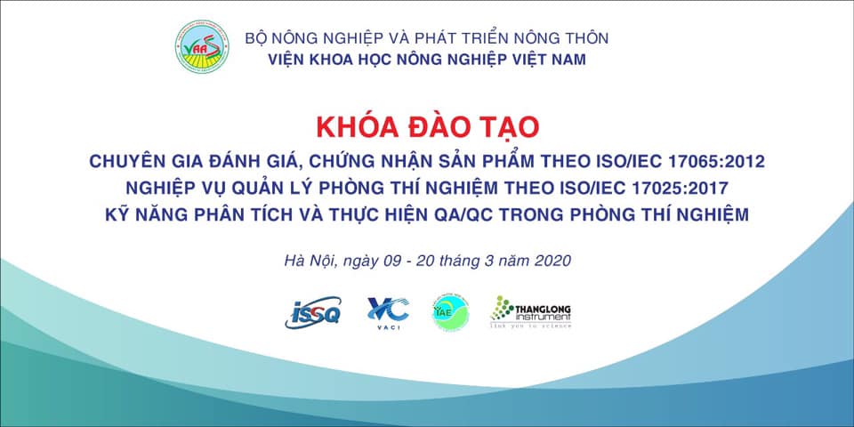 Công ty cổ phần thiết bị và hoá chất Thăng Long đã kết hợp tổ chức khoá đào tạo phân tích, lớp tập huấn về: “Ứng dụng các kỹ thuật phân tích trong đánh giá chất lượng sản phẩm nông nghiệp”.