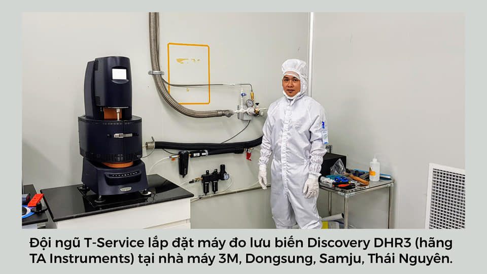 T-Service hoàn thành lắp đặt Máy đo lưu biến Discovery DHR3 tại Thái Nguyên