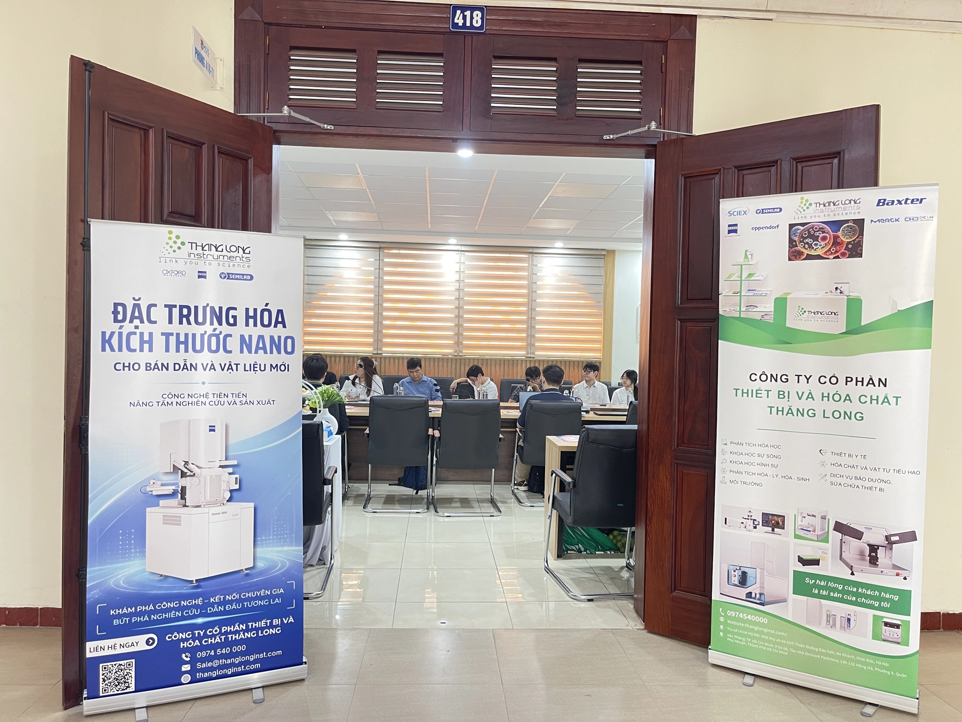 Thăng Long Instruments kết nối công nghệ và chuyên gia trong lĩnh vực bán dẫn, vật liệu nano